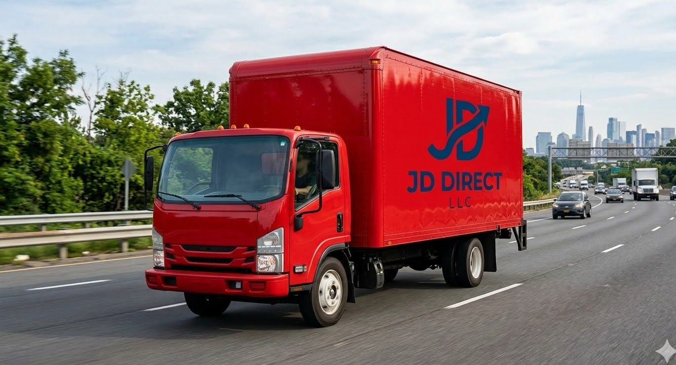 JD Direct freight truck